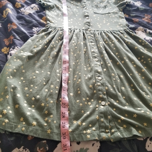 Crewcuts | Gold Star Printed Dress - Picture 8 of 8